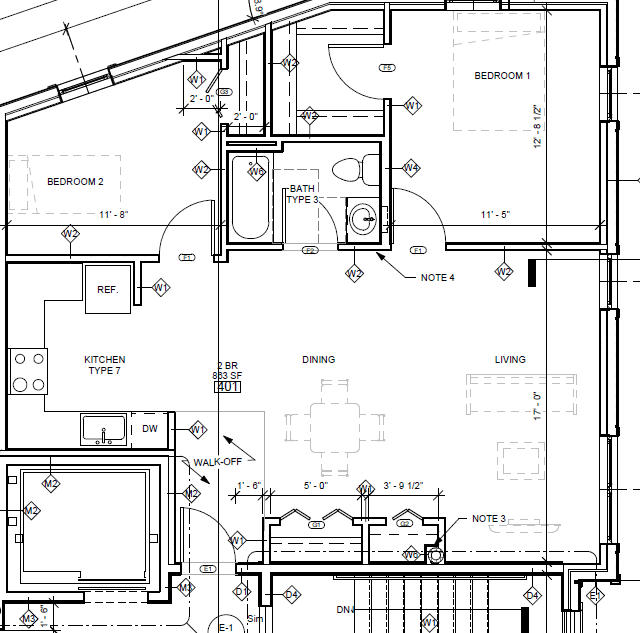 Floor Plans of Squirrelwood LLC in Cambridge, MA